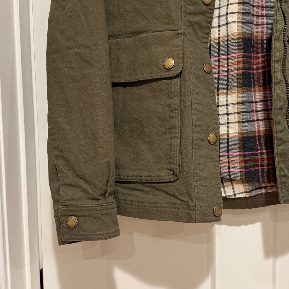 Olive Women's EB Barn Coat - Picture 11 of 12